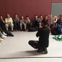 Rhythmus-Projekt „Stomp“ mit Johannes Bohun an der <br />Albert-Schweitzer-Realschule plus Mayen am 16. und 17.03.2017